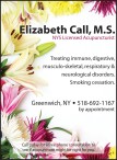 Elizabeth Call, M.S. NYS Licensed Acupuncturist