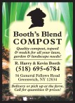 Booth's Blend COMPOST and quality compost, and topsoil